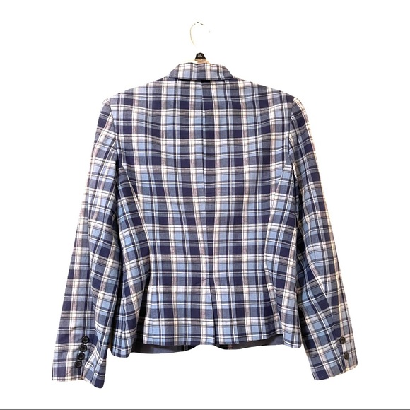LIMITED AMERICA PLAID BLAZER SIZE 10 - Picture 2 of 6